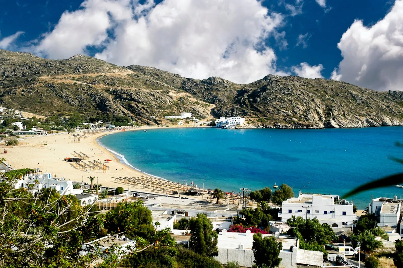 Milopotas watersports scene