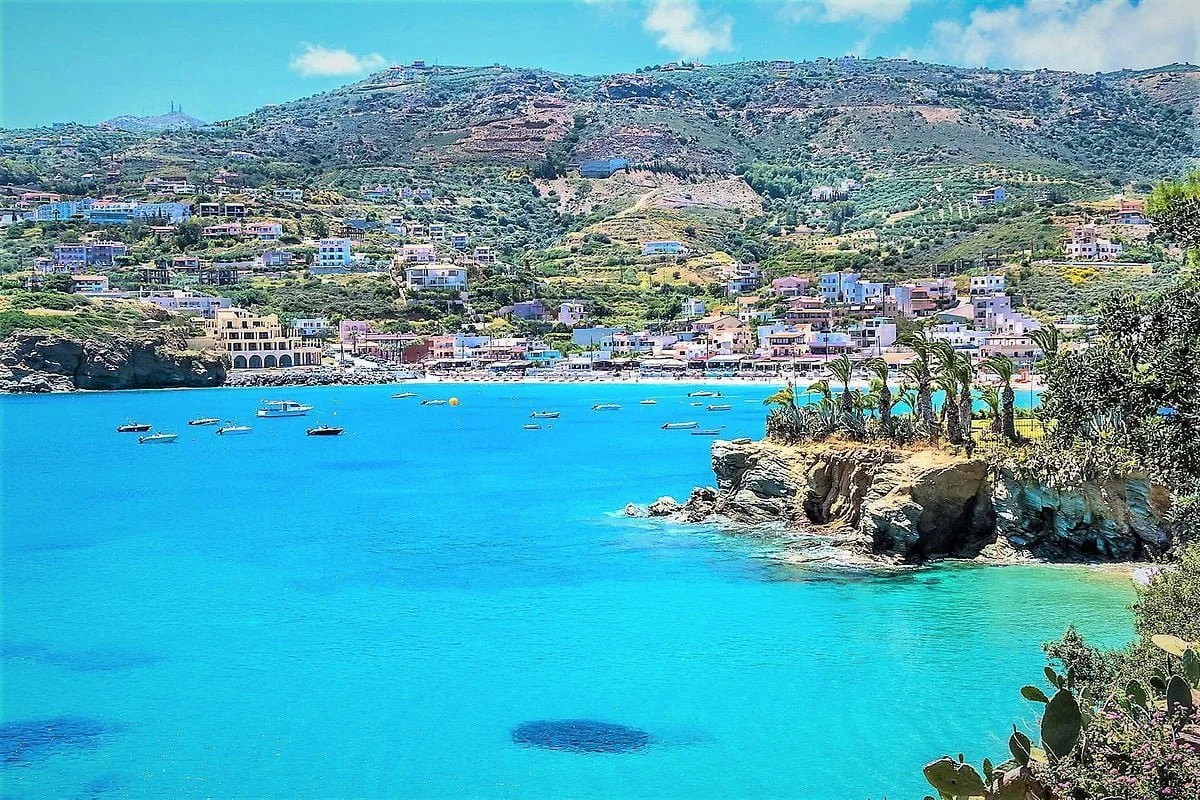 Agia Pelagia beach watersports, Crete, Greece