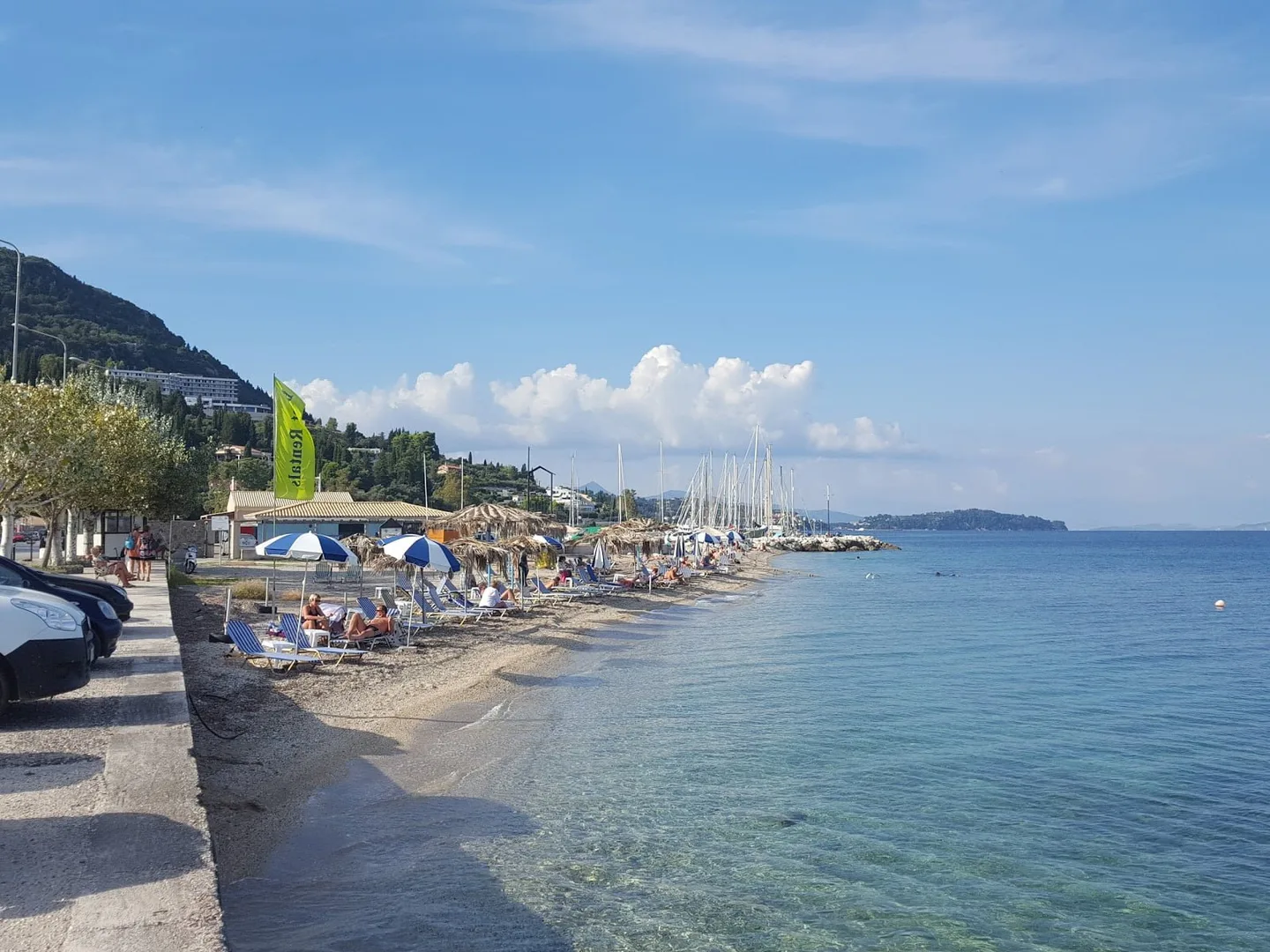 Mpenitses watersports scene