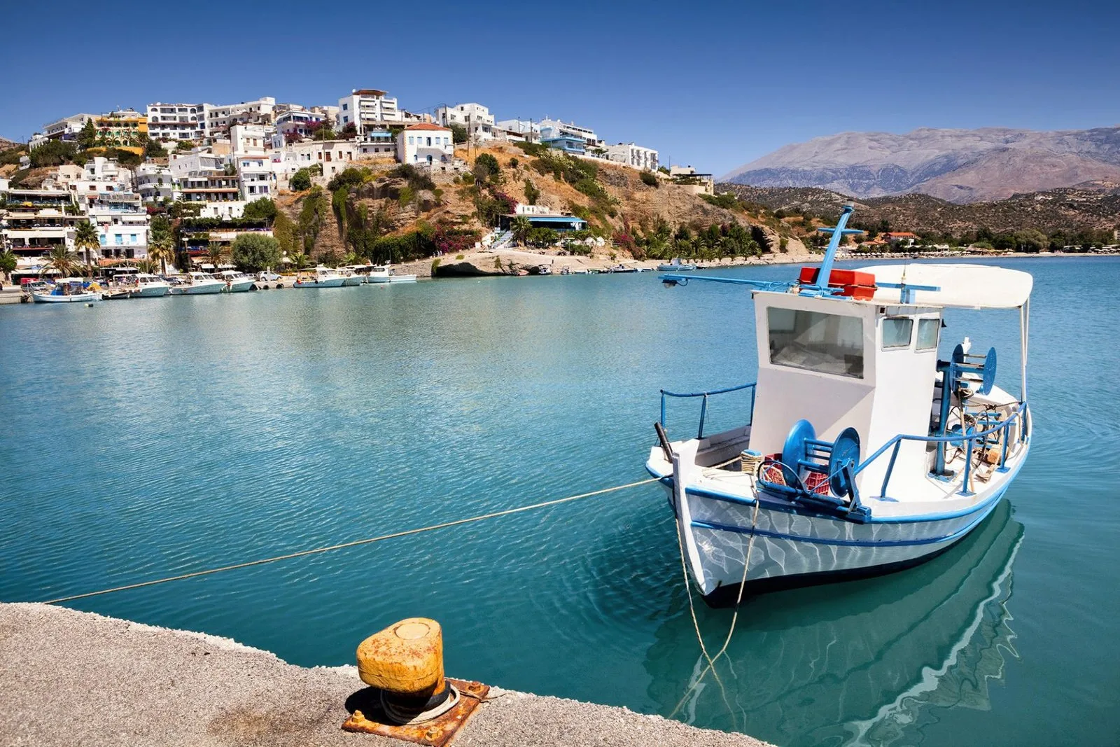 Agia Galini beach watersports, Crete, Greece