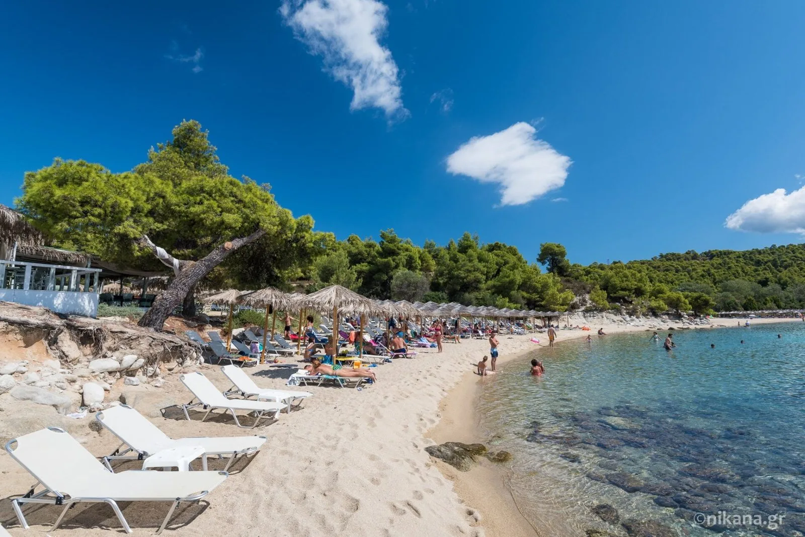 Nikiti watersports scene