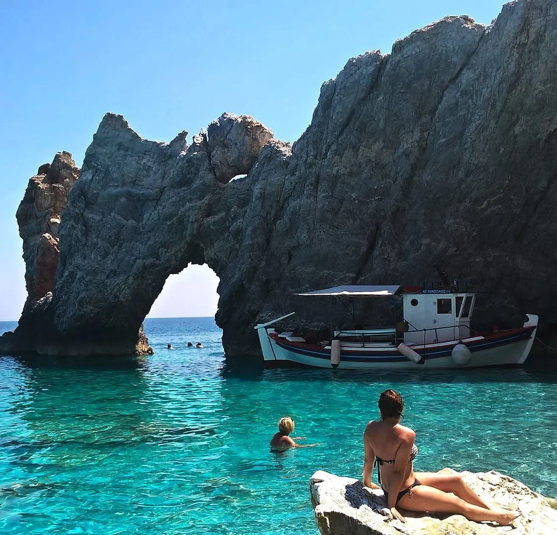 Nikolaki Pounta beach watersports, South-Aegean, Greece