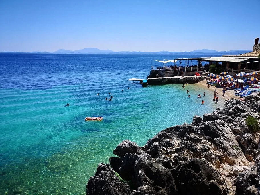 Nisaki beach watersports, Ionian-Islands, Greece