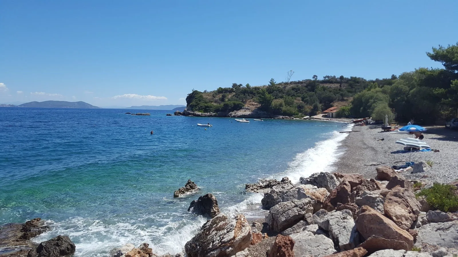 Nisida Ikonomou beach watersports, South-Aegean, Greece
