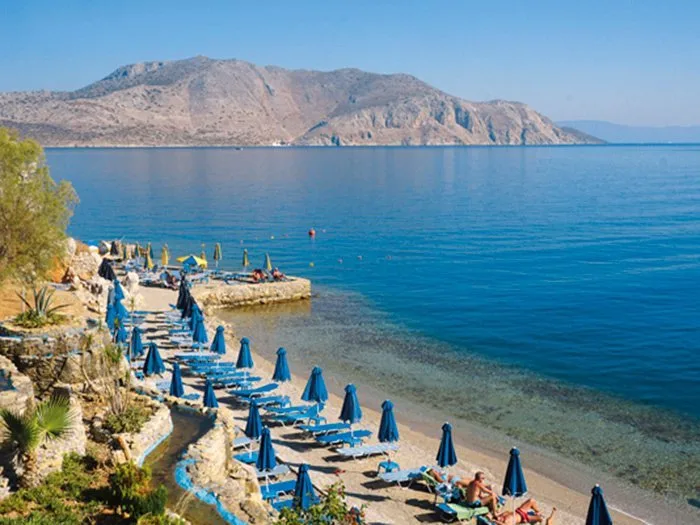 Nos beach watersports, South-Aegean, Greece