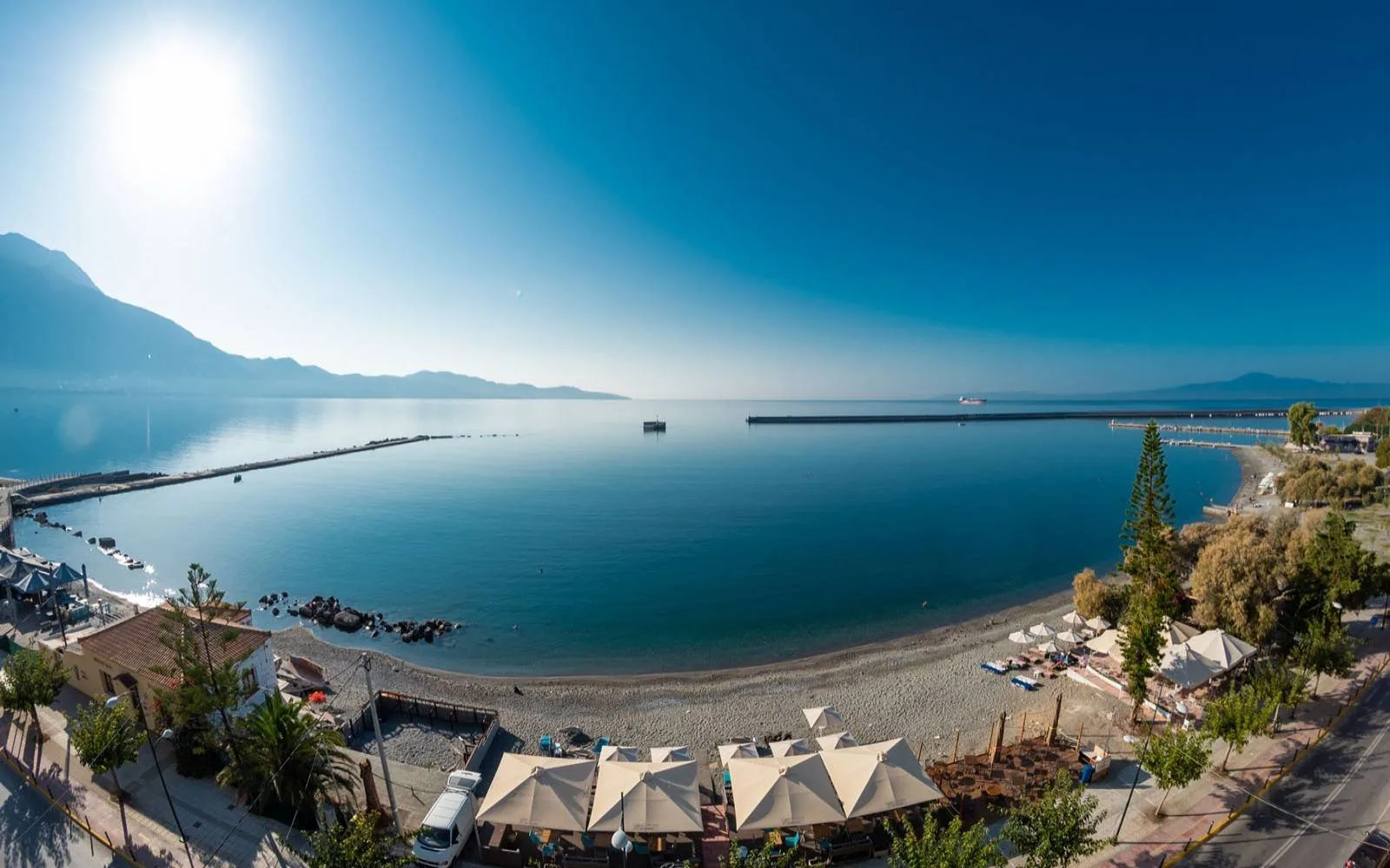 Ostria beach watersports, Crete, Greece