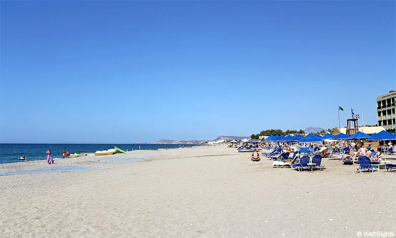 Adelianos Kampos beach watersports, Crete, Greece