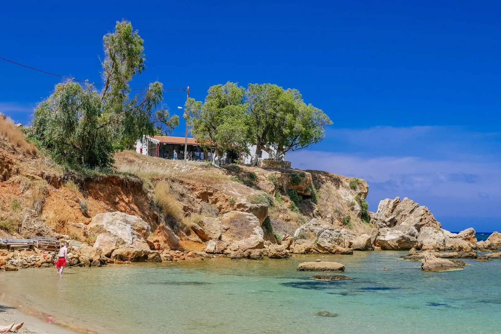 Agii Apostoli Chania (Center) beach watersports, Crete, Greece
