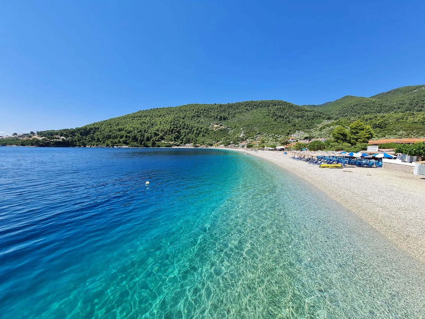 Panormos Skopelos watersports scene