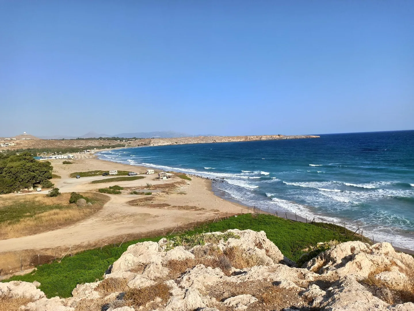 Amnisos beach watersports, Crete, Greece