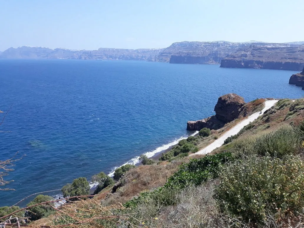 Caldera Analipsi beach watersports, Crete, Greece