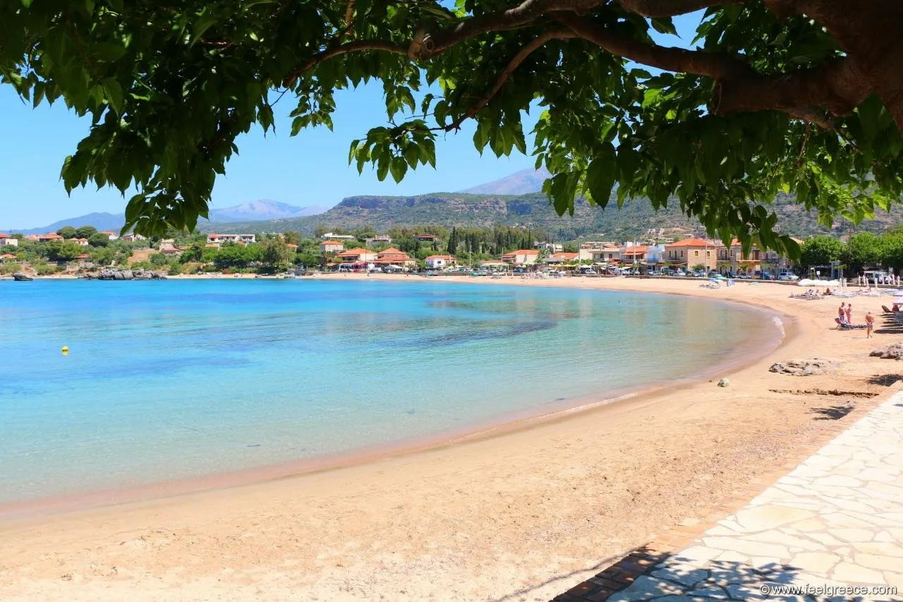 Stoupa watersports scene