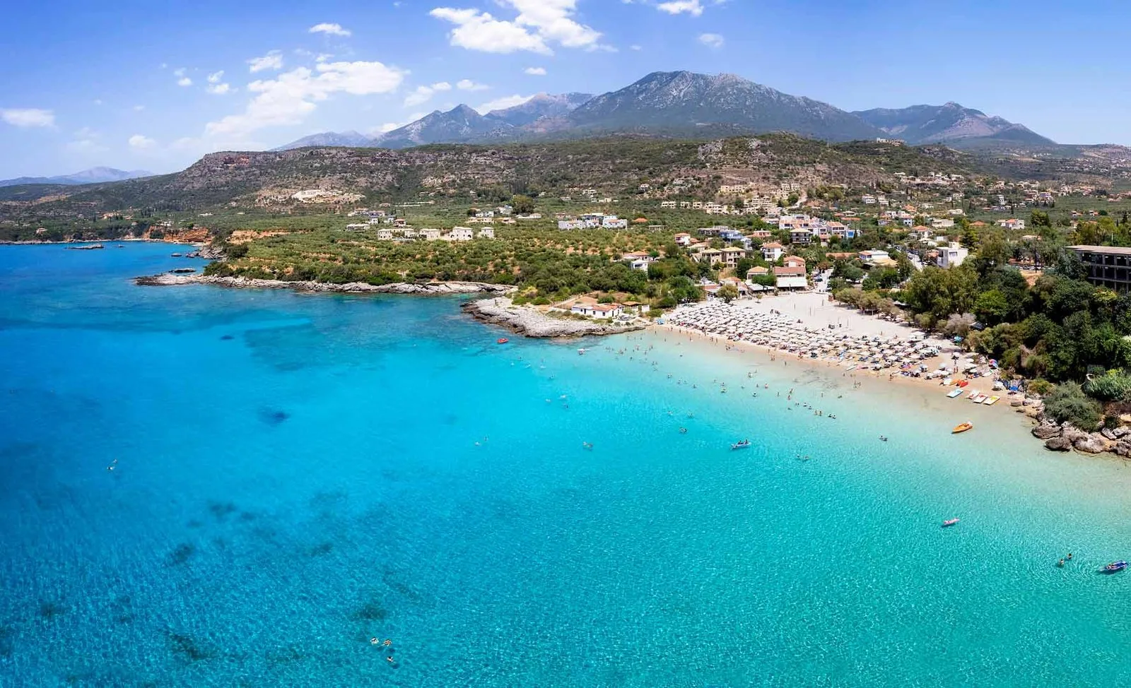 Stoupa beach watersports, Peloponnese, Greece