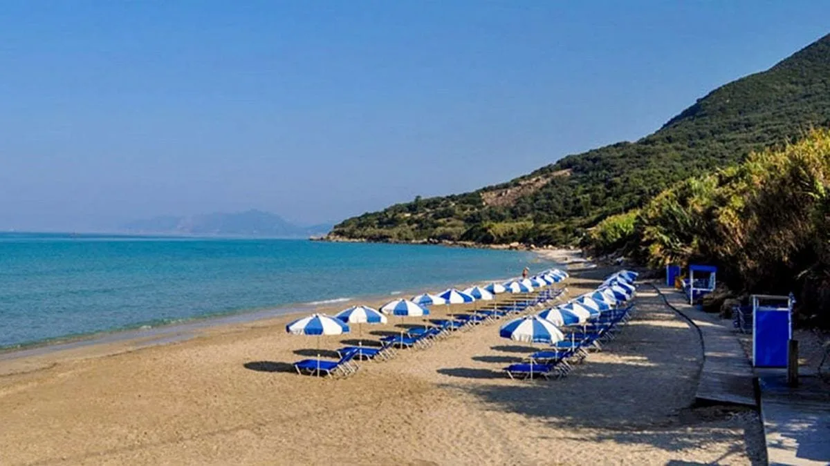 Paramonas beach watersports, Ionian-Islands, Greece