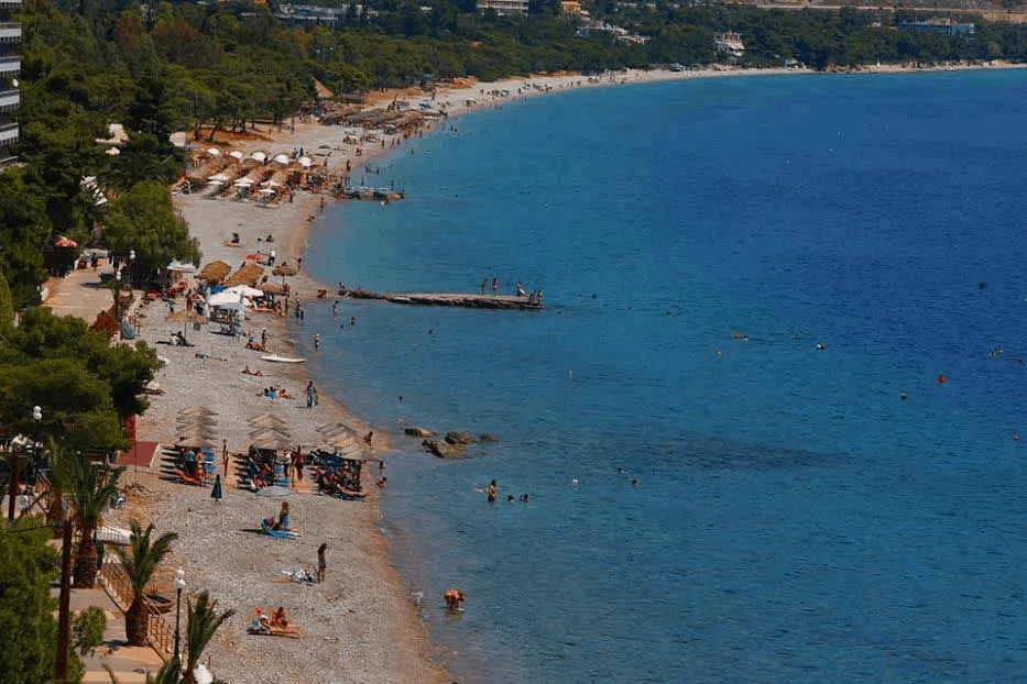 Pefkakia beach watersports, Peloponnese, Greece