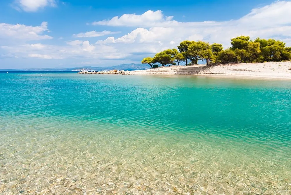 Pefkochori beach watersports, Central-Macedonia, Greece
