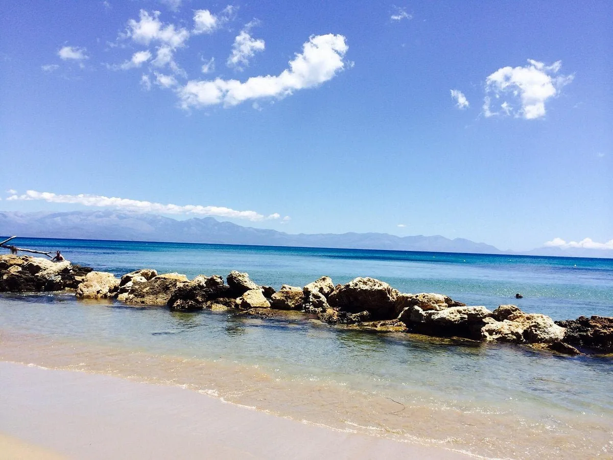 Peroulia beach watersports, Peloponnese, Greece