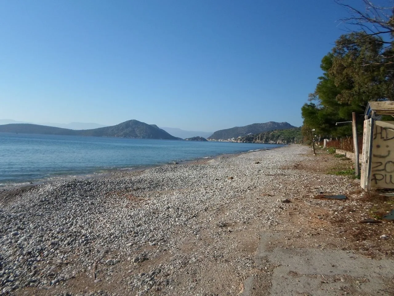 Plaka Drepanou beach watersports, Peloponnese, Greece