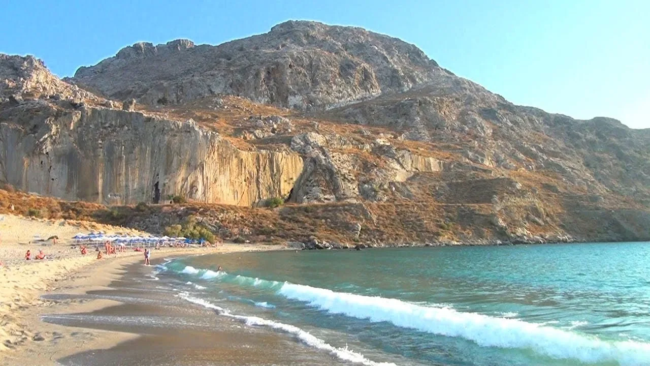 Plakias beach watersports, Crete, Greece