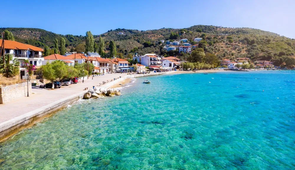 Platanias beach watersports, Crete, Greece