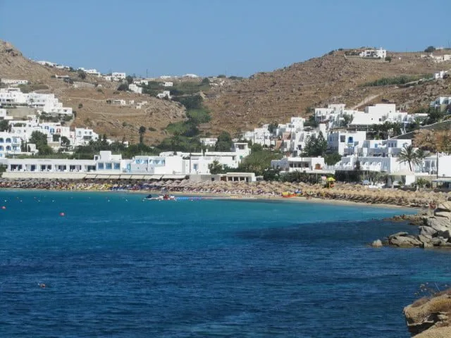 Plati Gialos watersports scene