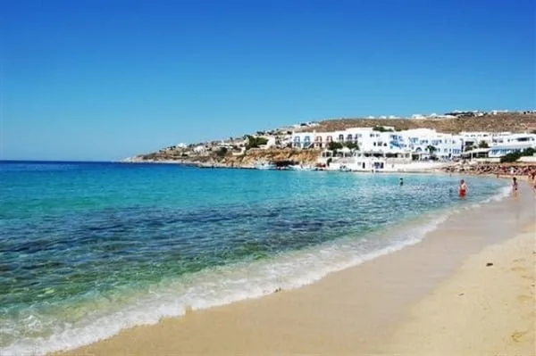 Plati Gialos beach watersports, South-Aegean, Greece