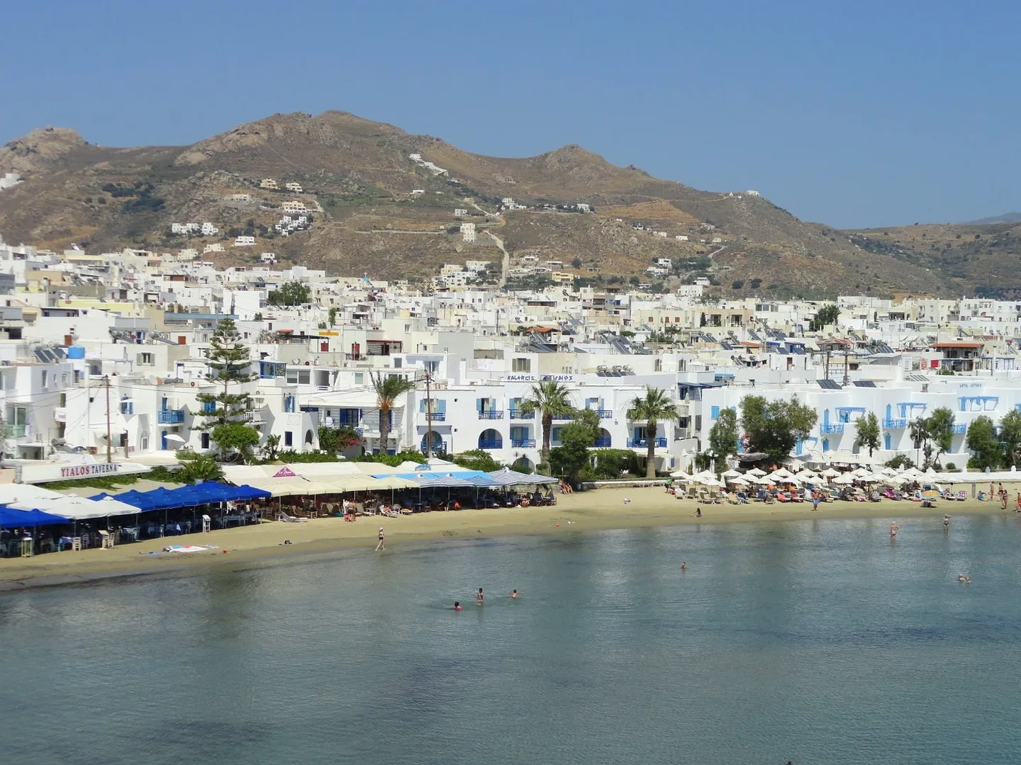 Agios Georgios beach watersports, South-Aegean, Greece