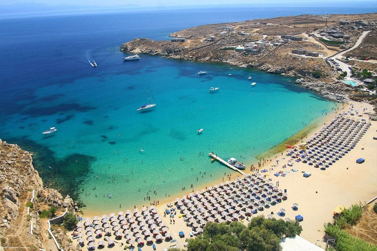 Plintri Super Paradise beach watersports, South-Aegean, Greece