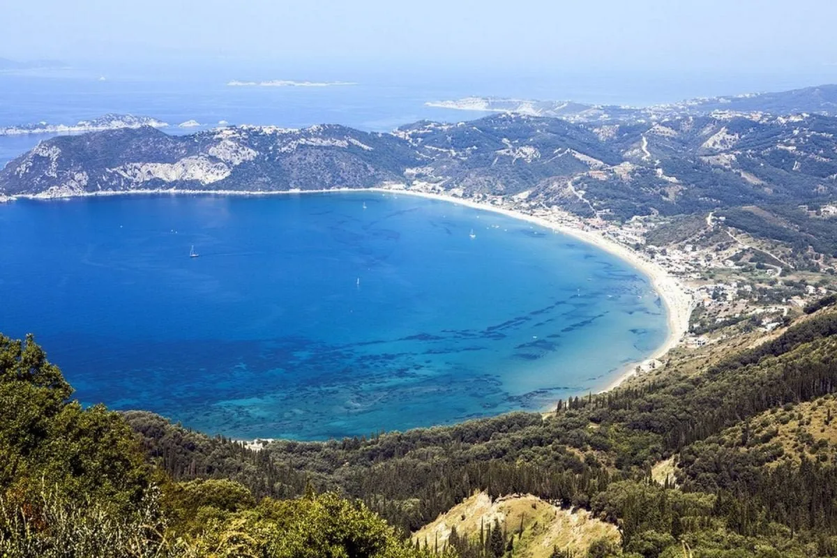 Agios Georgios Argiradon beach watersports, Ionian-Islands, Greece