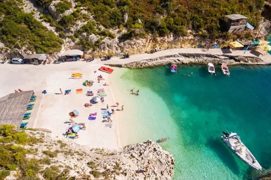 Porto Vromi Marion watersports scene