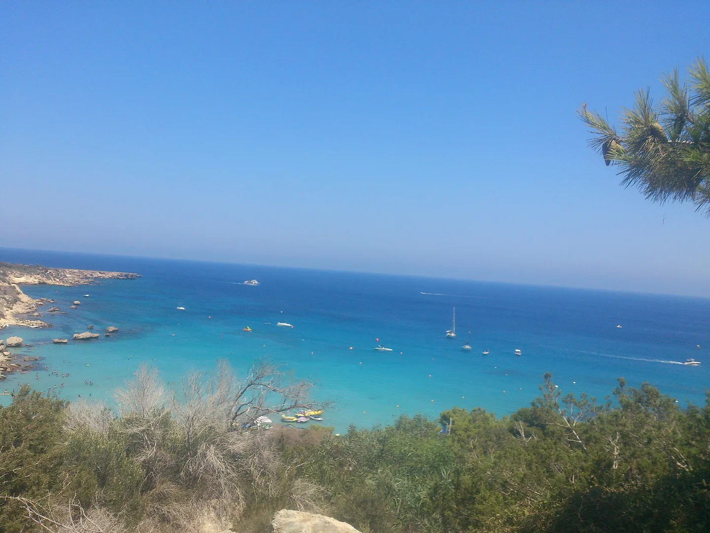 Konnos Bay beach watersports, Famagusta, Cyprus