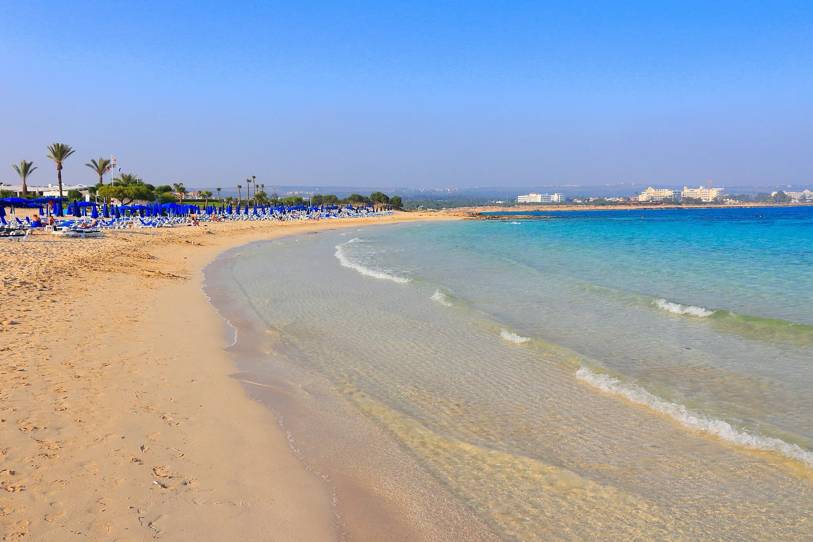 Makronissos Beach beach watersports, Famagusta, Cyprus