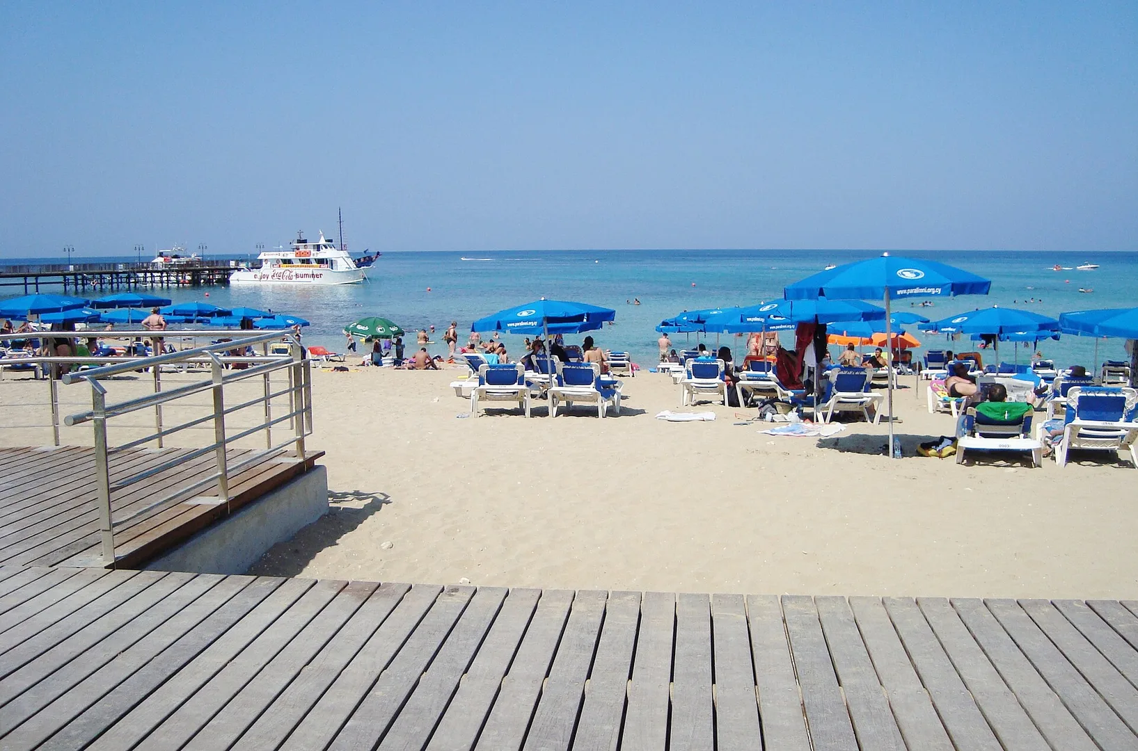 Green Bay beach watersports, Famagusta, Cyprus