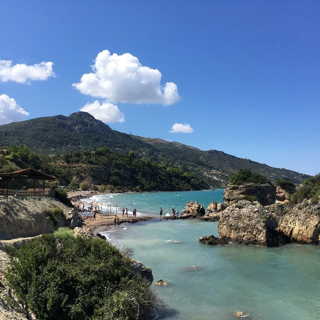 Porto Zoro beach watersports, Ionian-Islands, Greece
