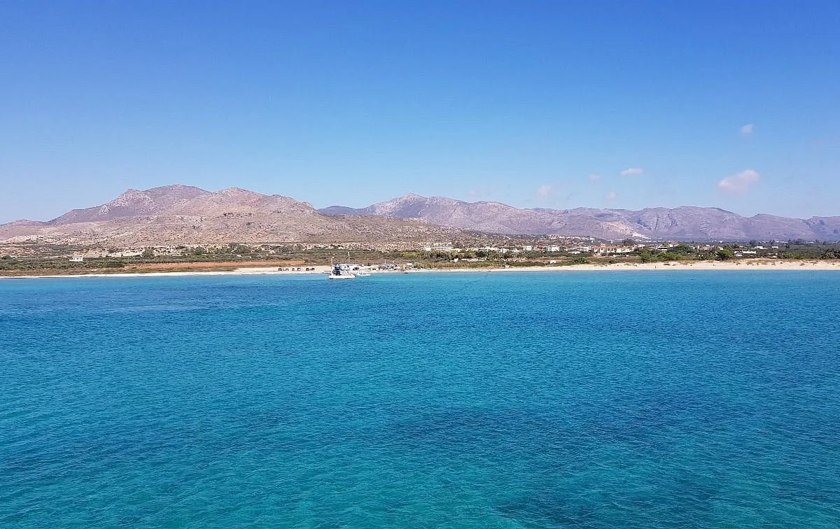 Pounta Parikias beach watersports, South-Aegean, Greece