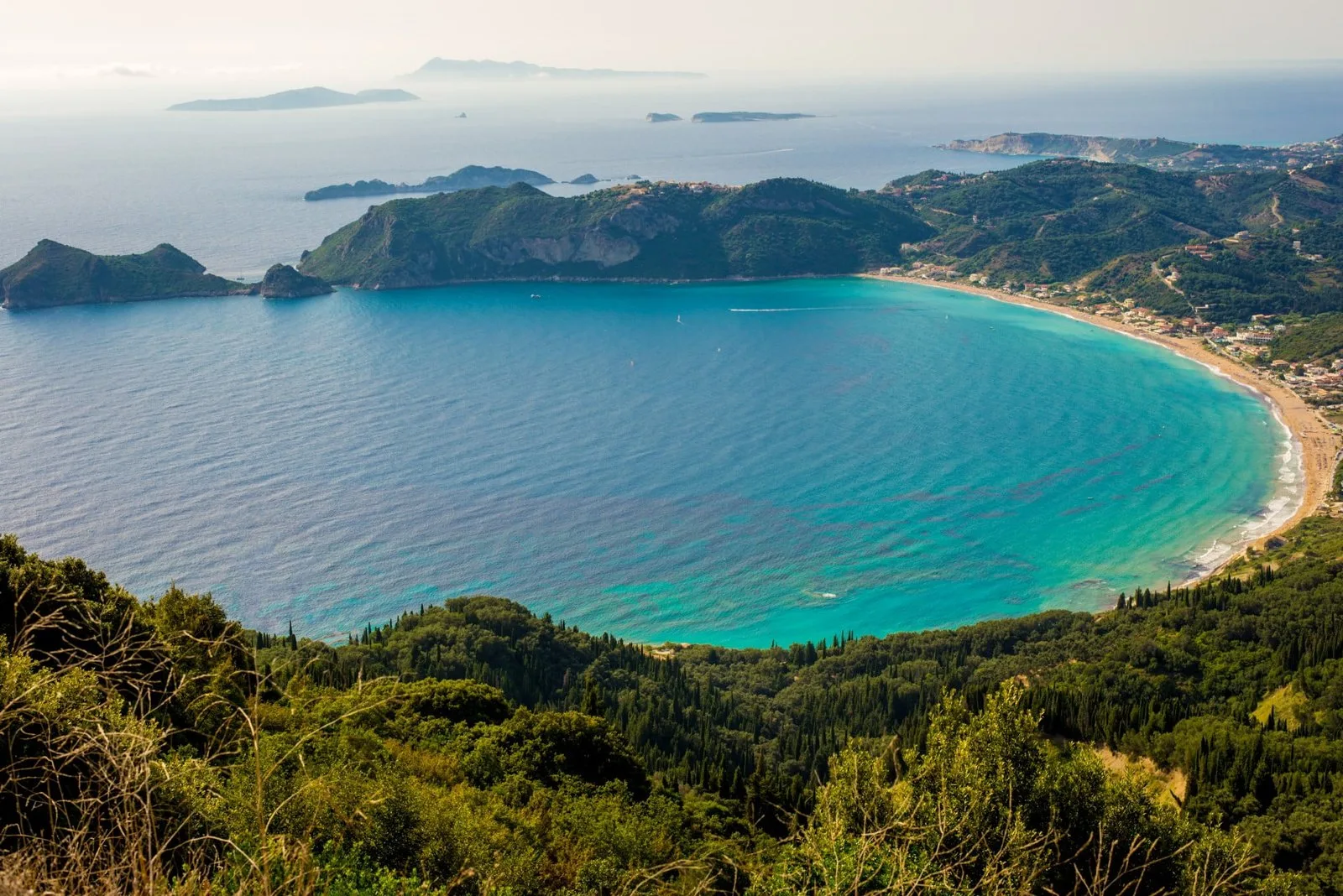 Agios Georgios Pagon watersports scene