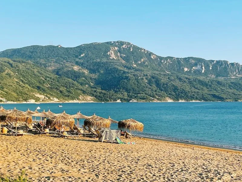 Agios Georgios Pagon beach watersports, Ionian-Islands, Greece