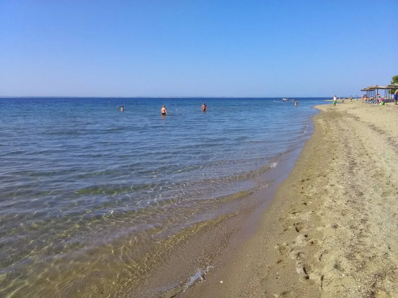 Psakoudia watersports scene