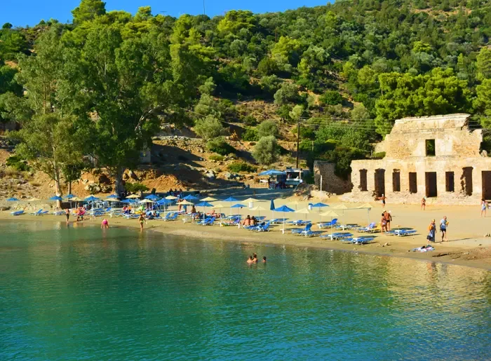Rosikos Nafstathmos beach watersports, Attica, Greece