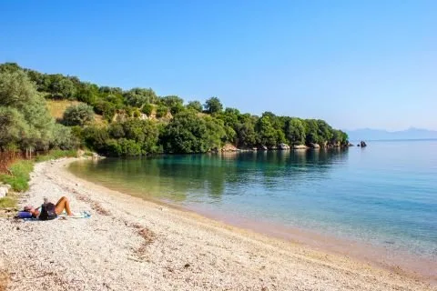 Agios Ioannis beach watersports, Ionian-Islands, Greece