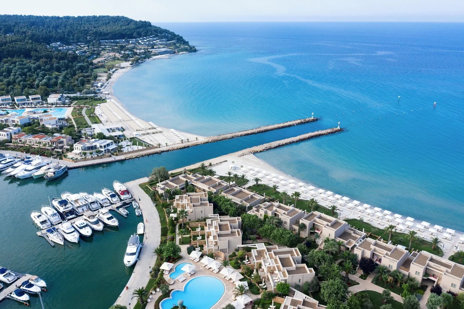 Sani No2 beach watersports, Central-Macedonia, Greece
