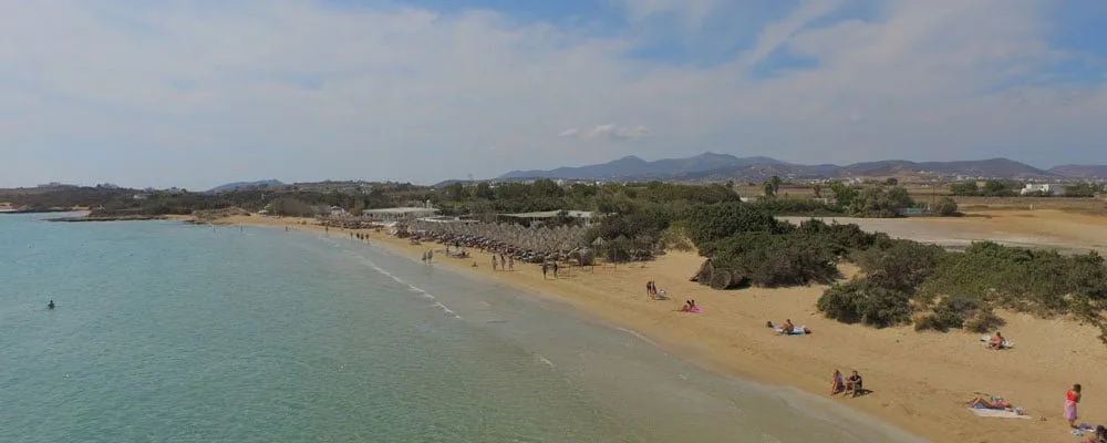 Santa Maria Naousas Parou watersports scene
