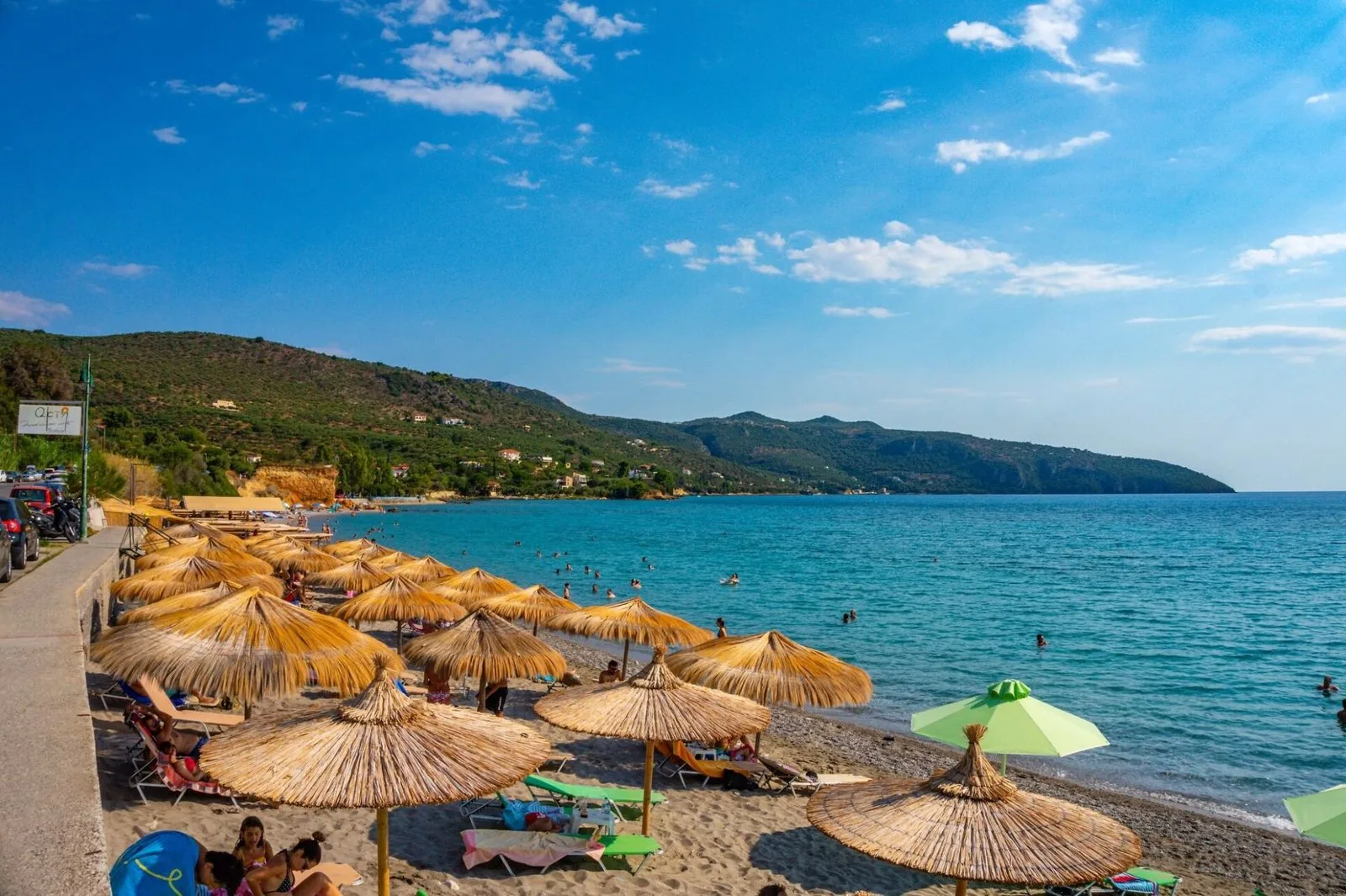 Santova beach watersports, Peloponnese, Greece