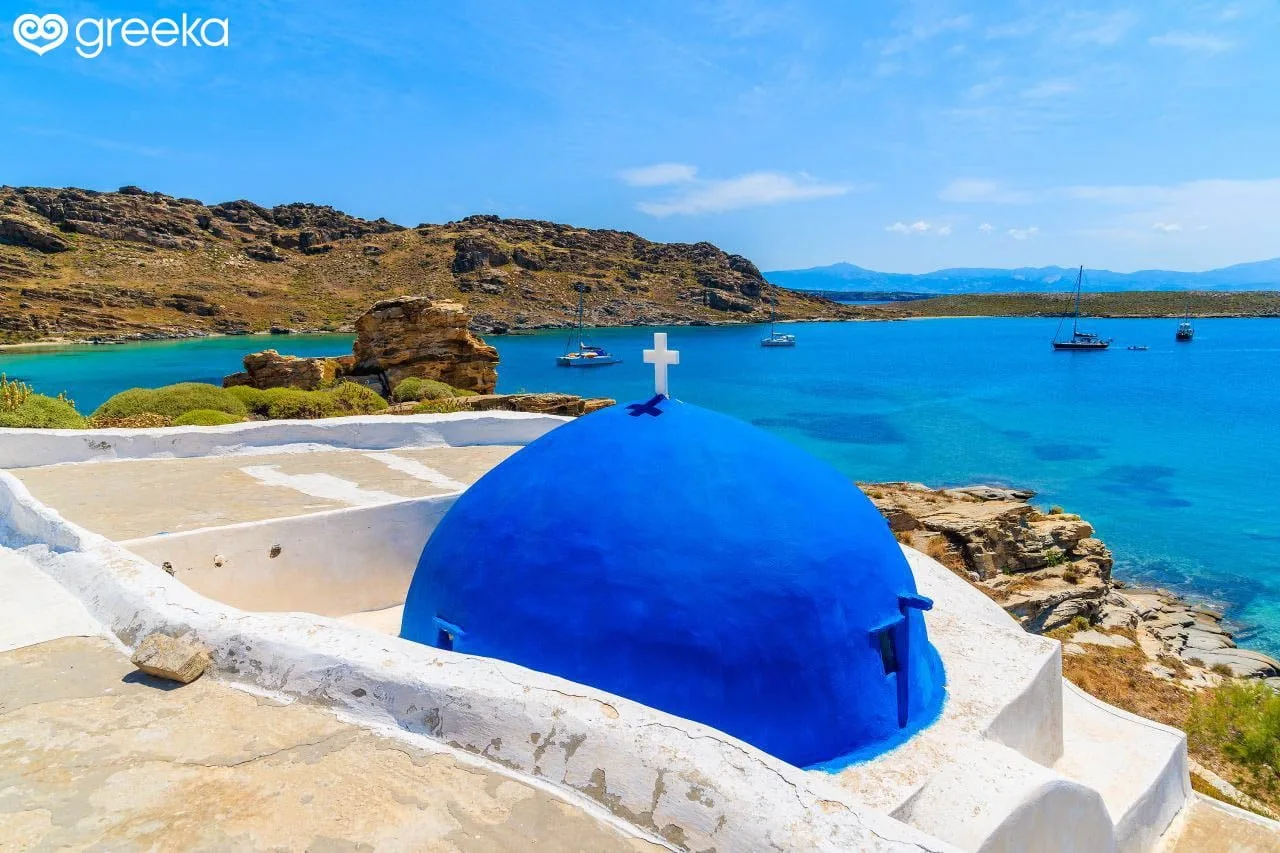 Agios Ioannis Detis Naousas Parou beach watersports, South-Aegean, Greece