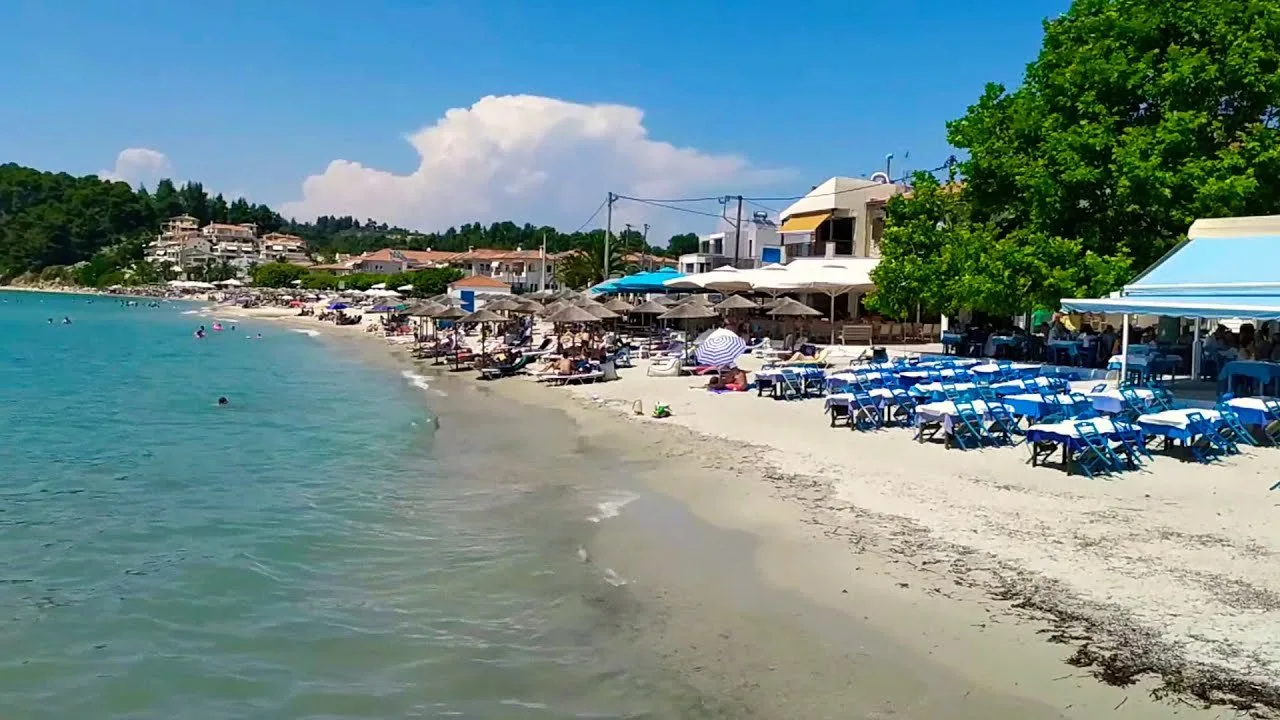 Siviri beach watersports, Central-Macedonia, Greece