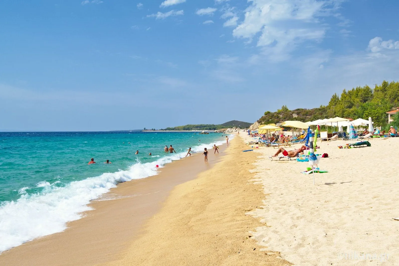 Toronis beach watersports, Central-Macedonia, Greece