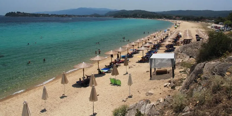 Trani Ammouda beach watersports, Central-Macedonia, Greece