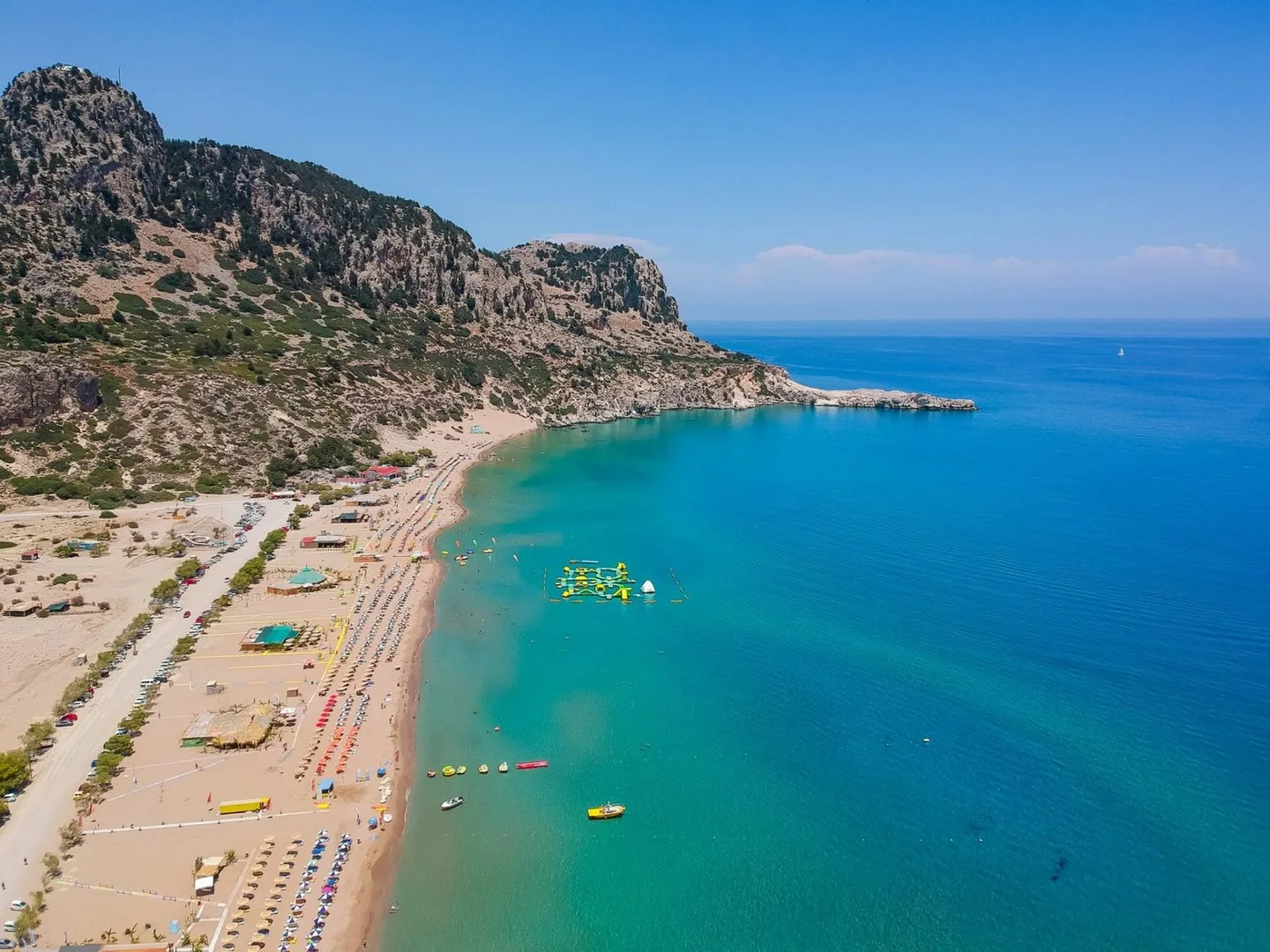 Tsampika beach watersports, South-Aegean, Greece