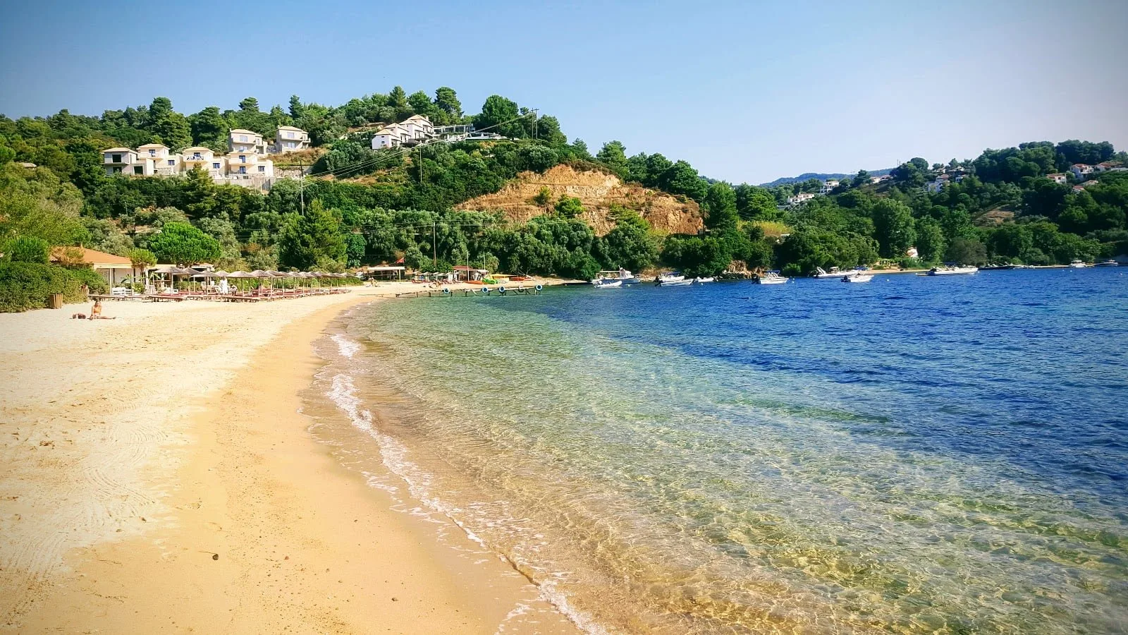 Tzaneria beach watersports, Thessaly, Greece