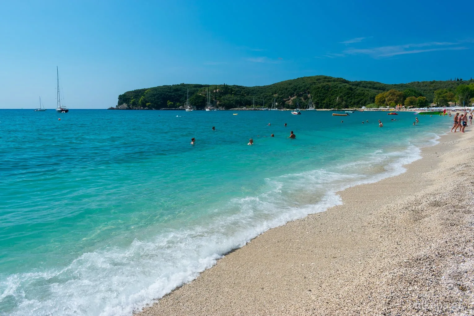 Valtos watersports scene
